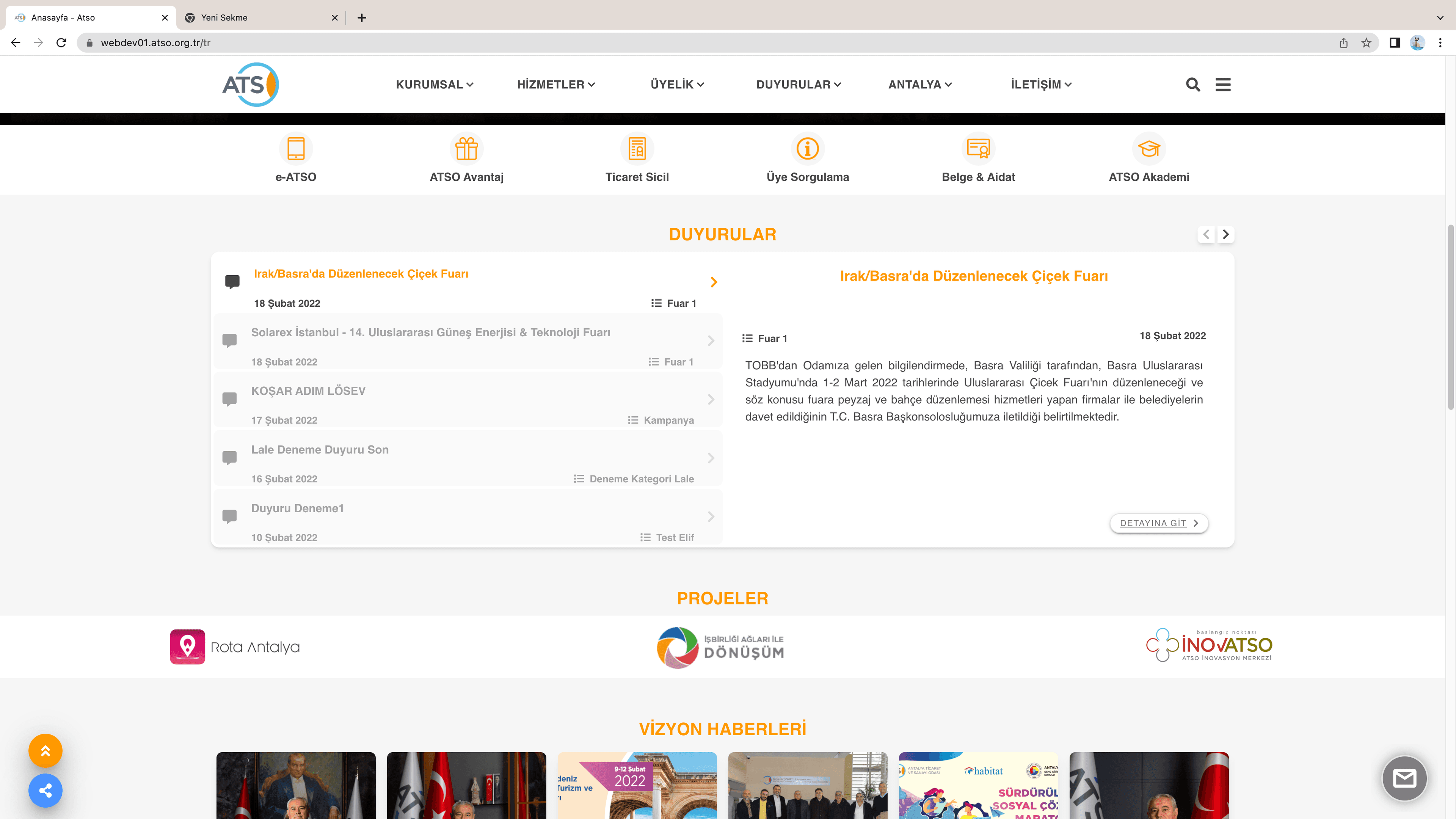 ATSO Digital Platform screenshot 3