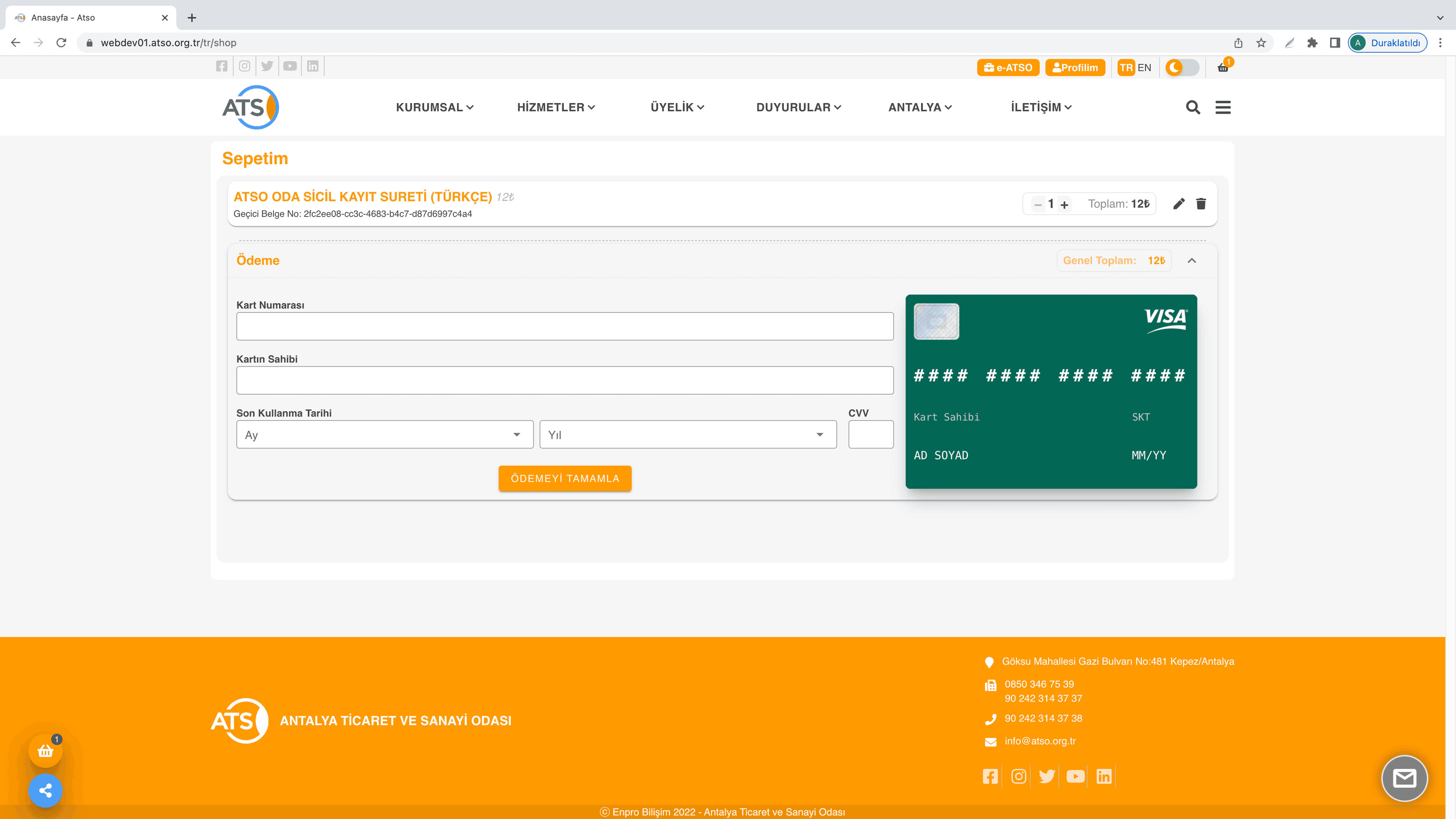 ATSO Digital Platform screenshot 9