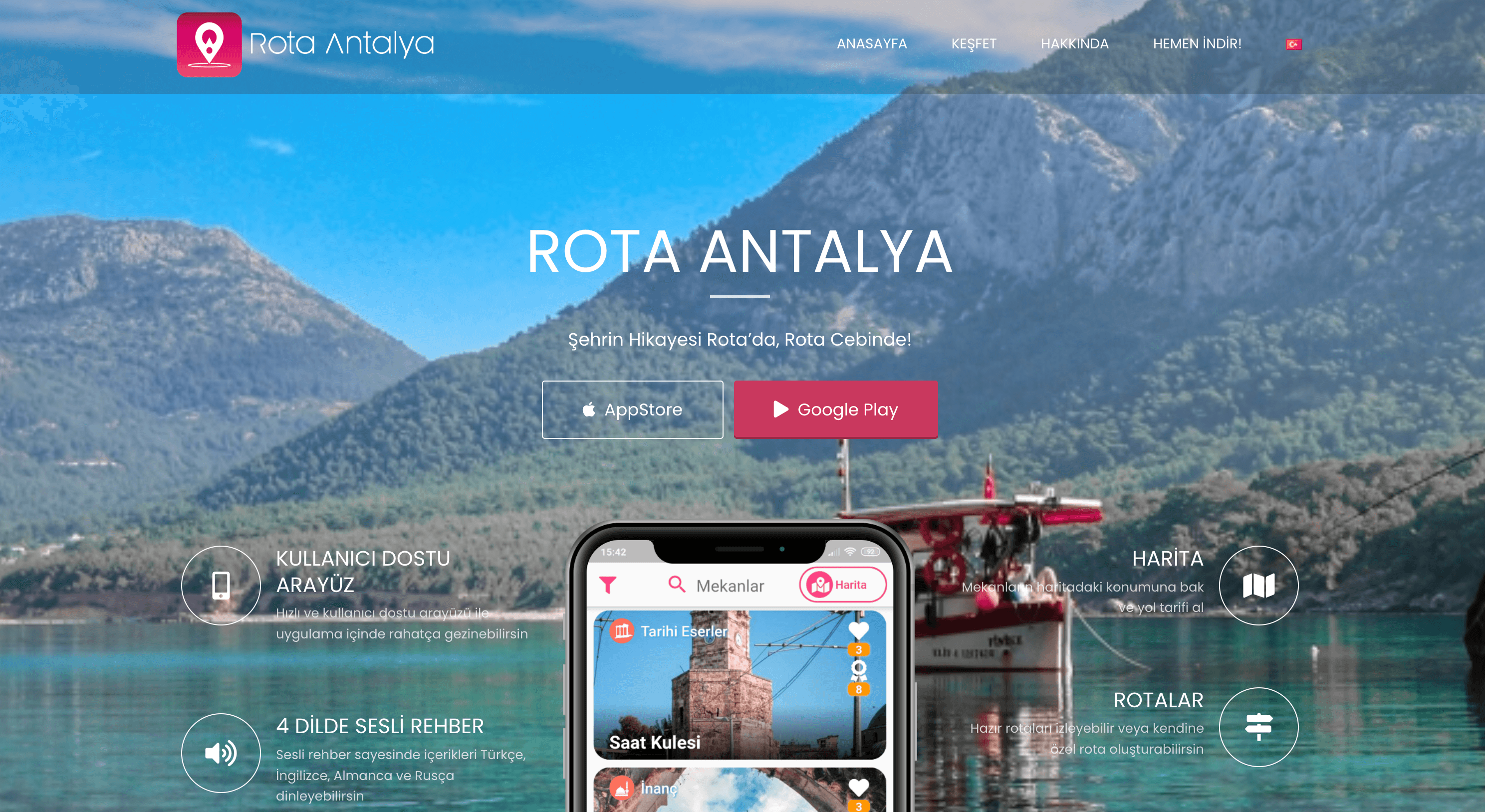 Rota Antalya screenshot 2